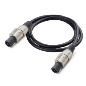 SPEAKON to SPEAKON male plug Premium OEM Four-core hifi Speaker Cable with metal connectors JYC6049